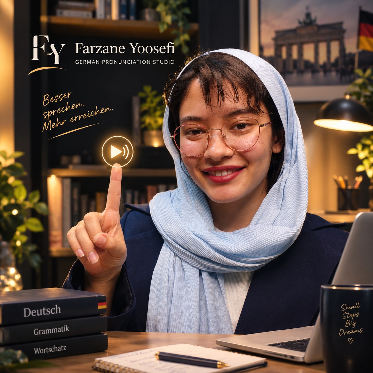 Farzane Yoosefi - German Pronunciation Studio